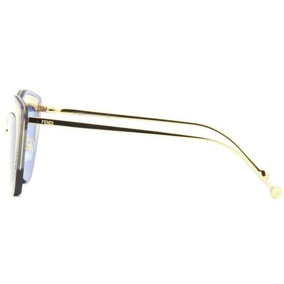 Fendi Glass Women Sunglasses Blue Lens - Picture 3 of 4